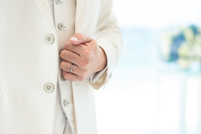 新郎様ソロショット