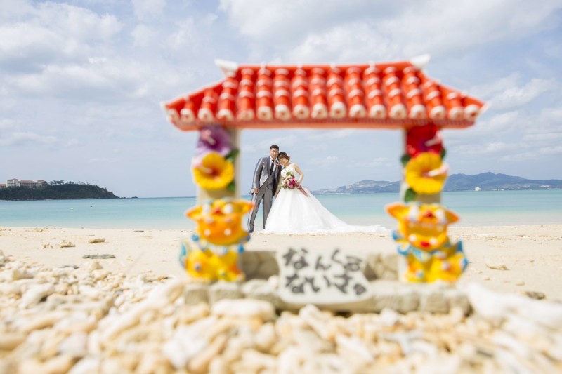 赤瓦のフォトフレーム