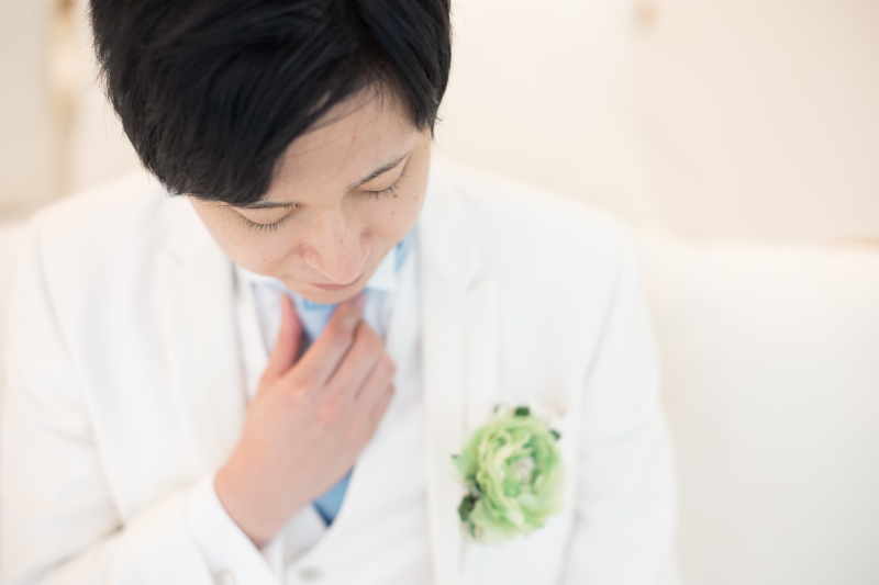 新郎ソロショット
