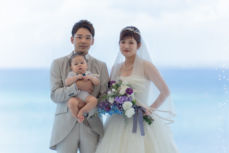 家族3人で♡♡♡