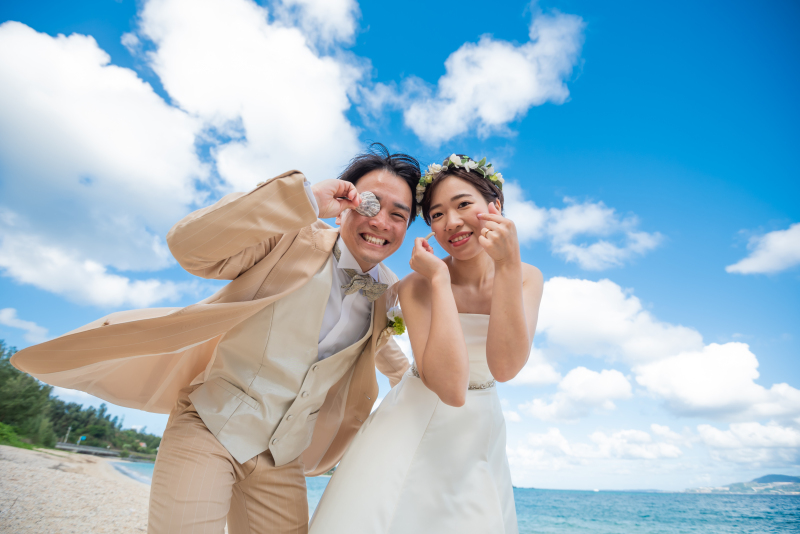 可愛い貝殻み~つけた♡!!