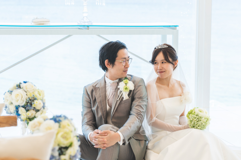 普段通りの笑顔