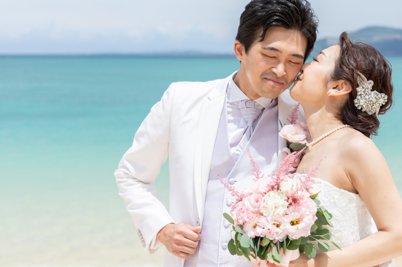 ほっぺにちゅ♡