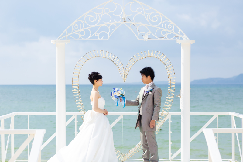 笑顔のカジュアルウェディング