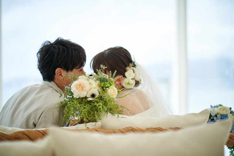 ブーケの向こう