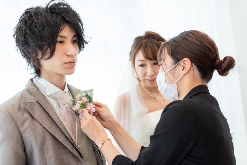 入場前はドキドキ