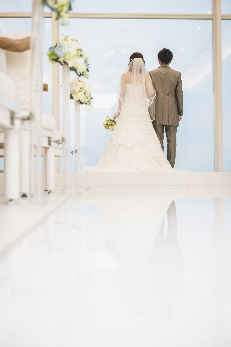 WHITE×BLUE＆CHANDELIER