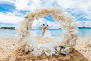 フラワーリースをお持ち込み♡