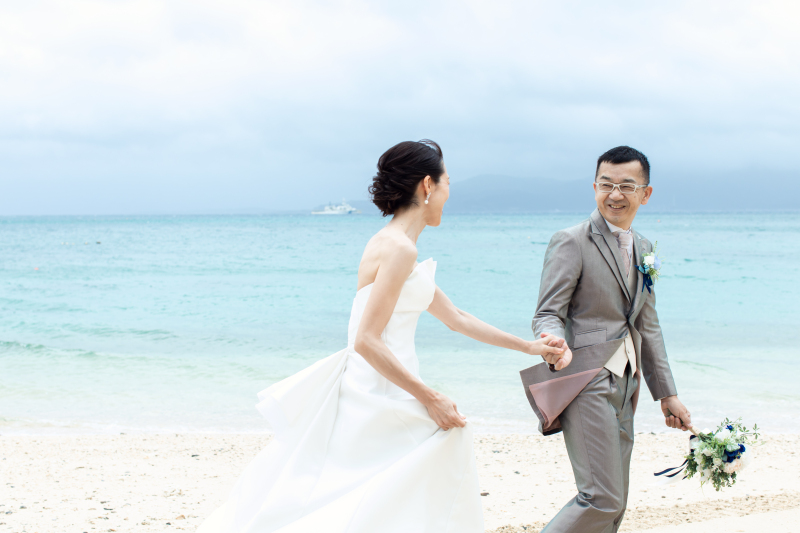 ご新郎様のエスコート