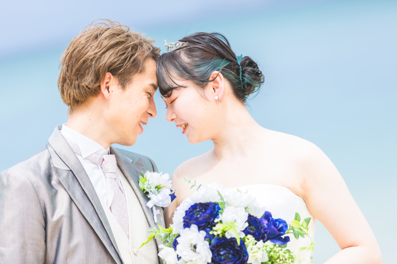 幸せそうなお二人