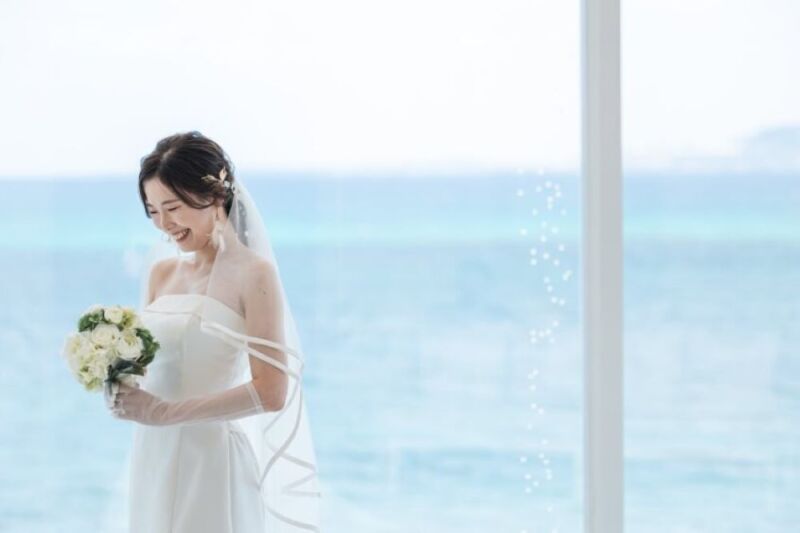 新婦様のソロショット