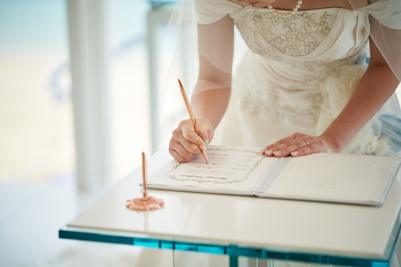 証明書へのサイン