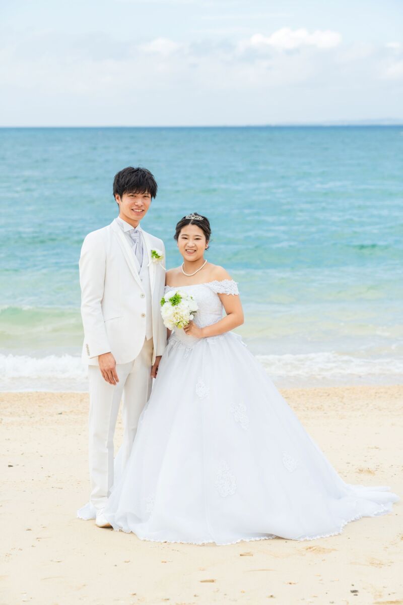 ビーチ撮影スタート