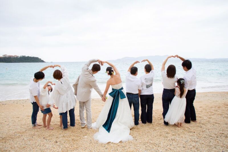 みんなで仲良くハート♡