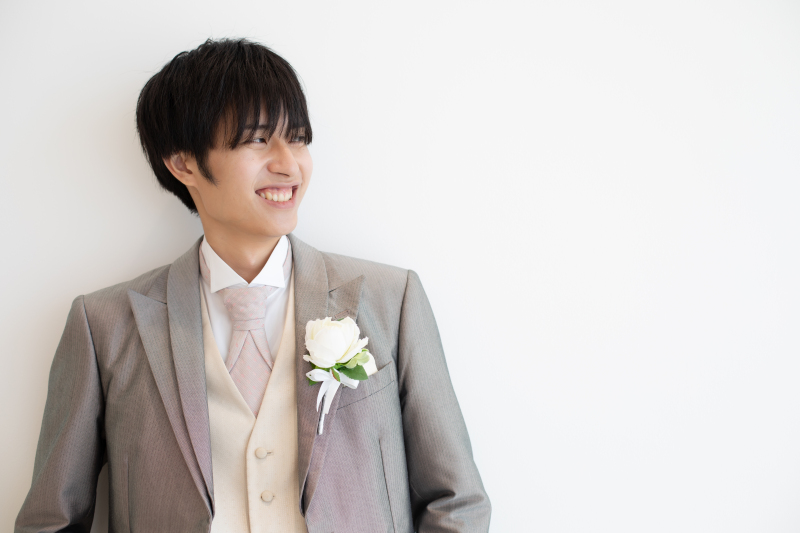 新郎様ソロショット
