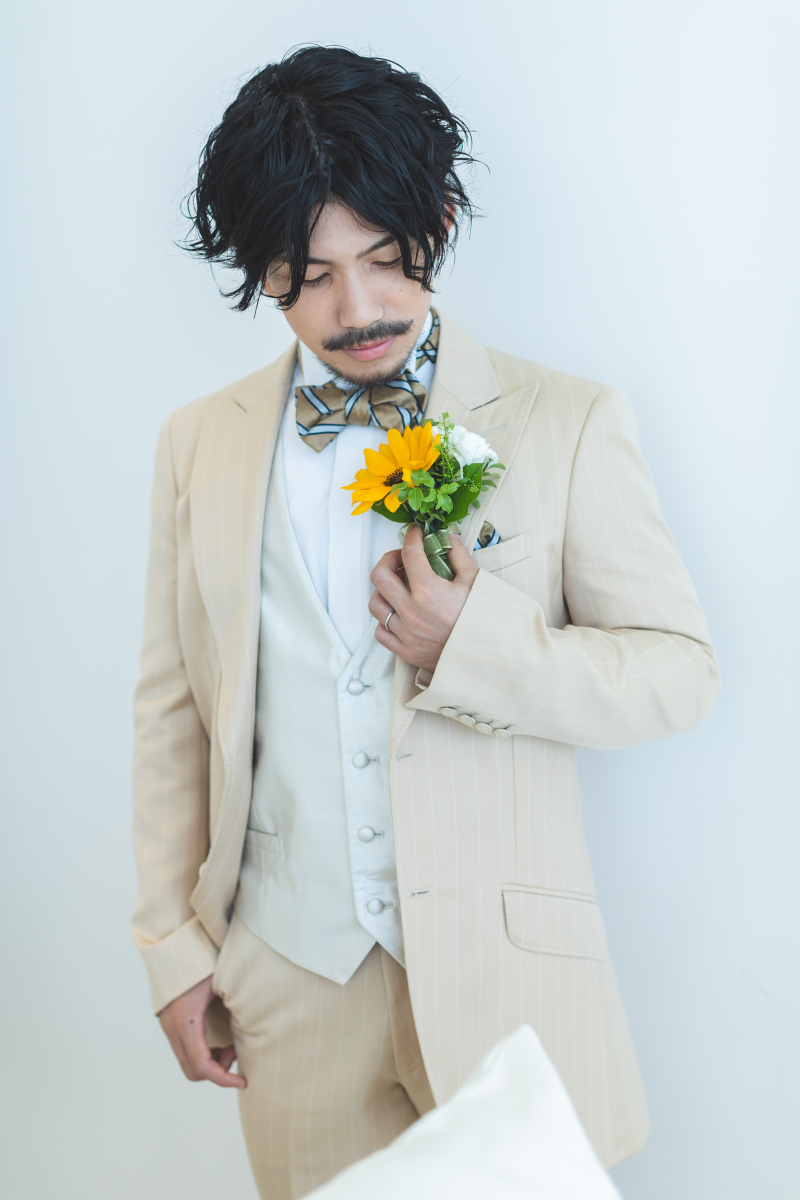 お洒落なご新郎様