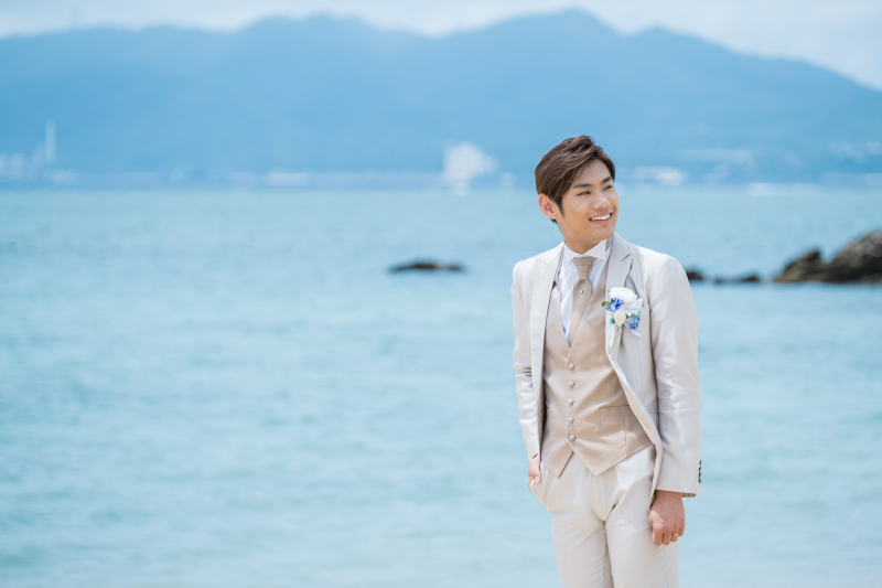 ご新郎様ソロショット♡