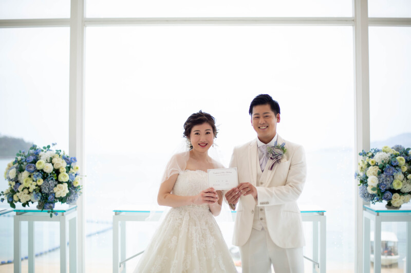 結婚証明証プレゼント