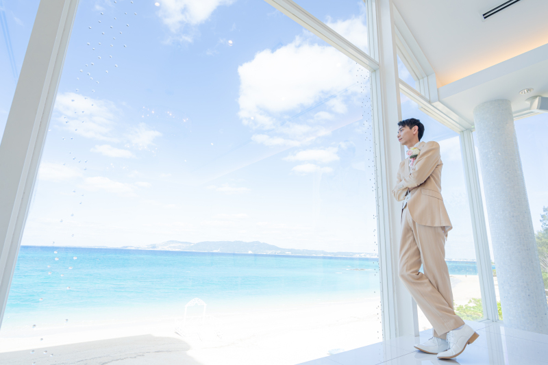 新郎様ソロショット