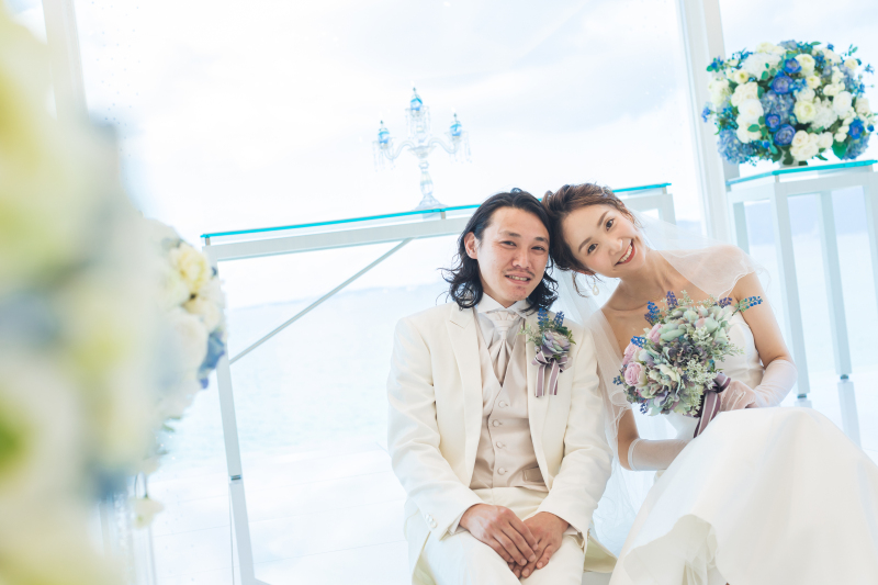 寄り添て仲良しショット