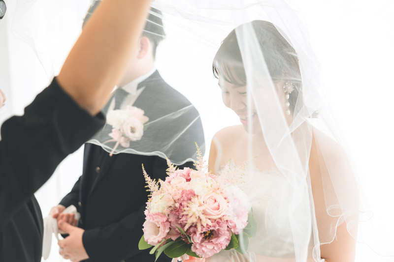 入場前はドキドキ