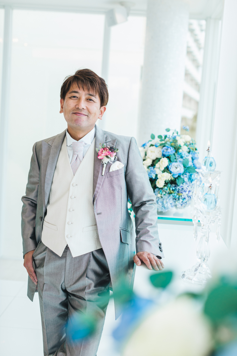 爽やかスマイル！