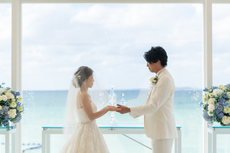 挙式にて・・・