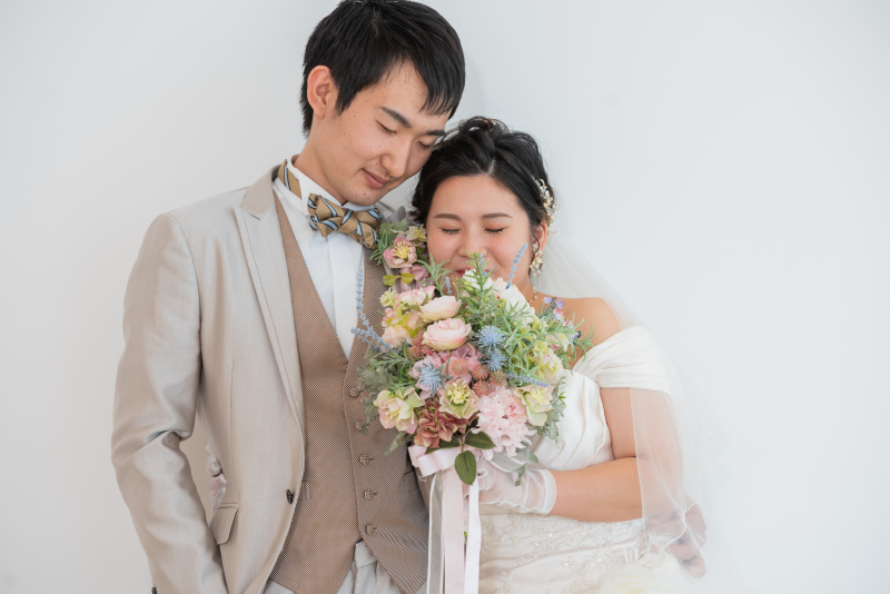 ぎゅっと寄り添って