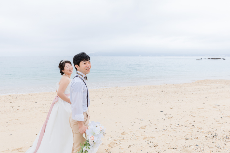 ビーチをゆっくりおさんぽ