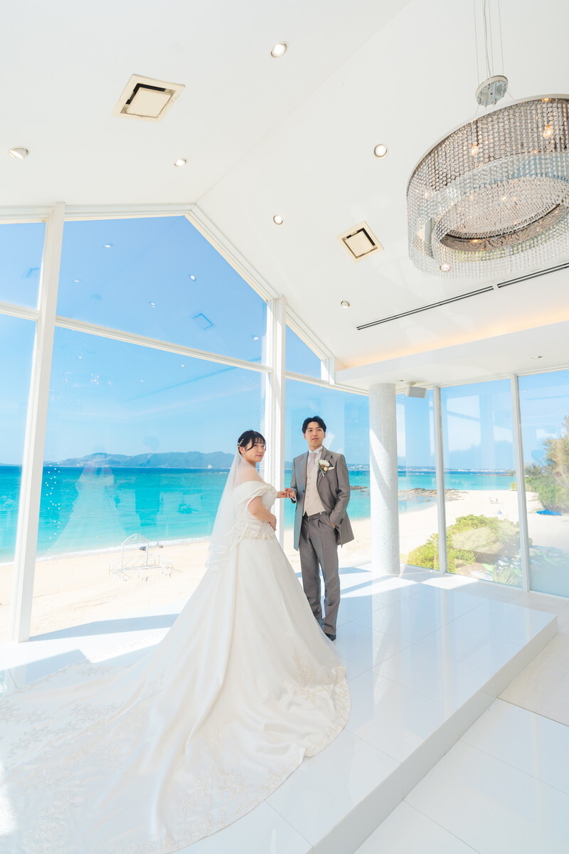 花嫁さまのウェディングドレスのご紹介❀