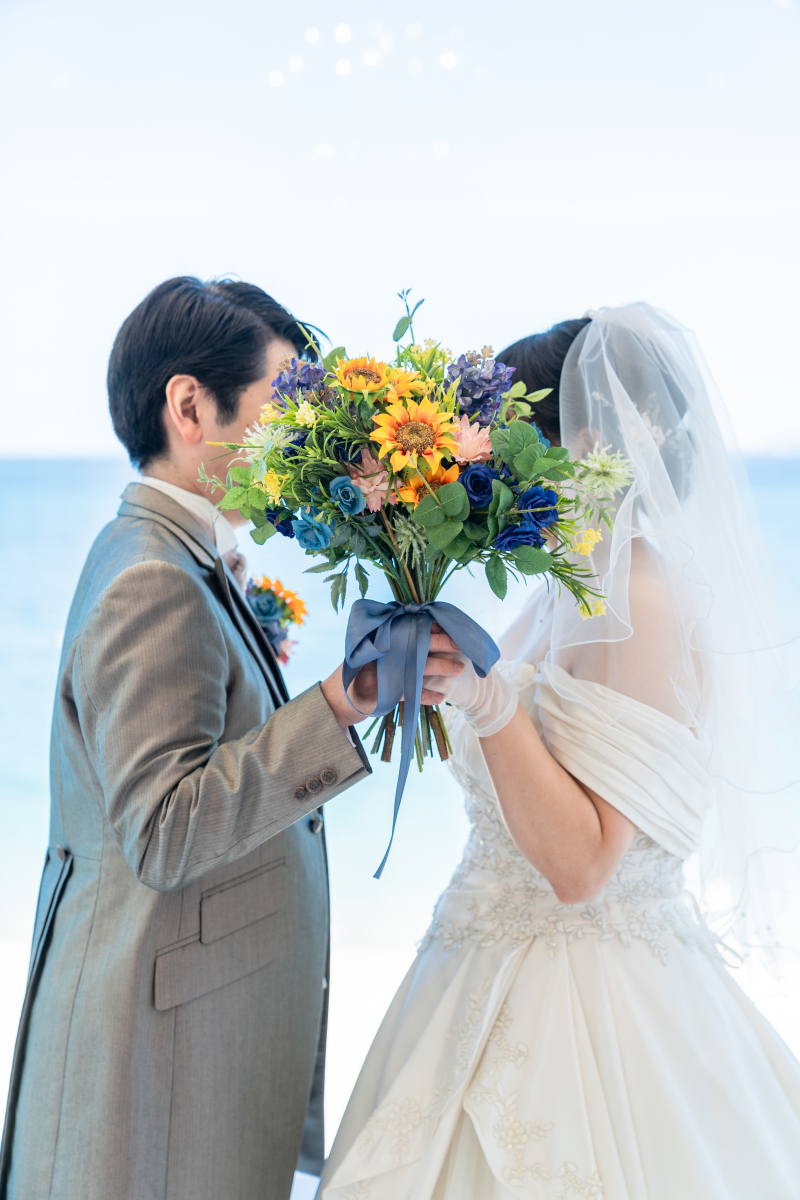 ブーケを使って