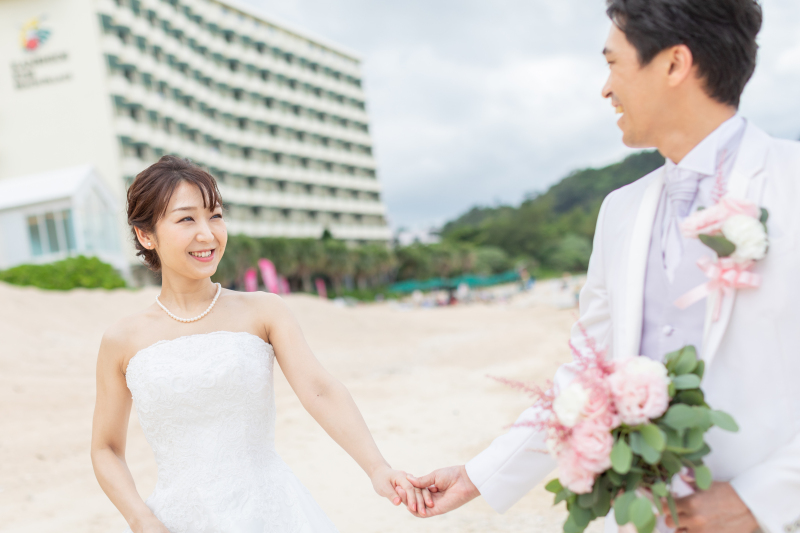 スタイルも美しいご新婦様!