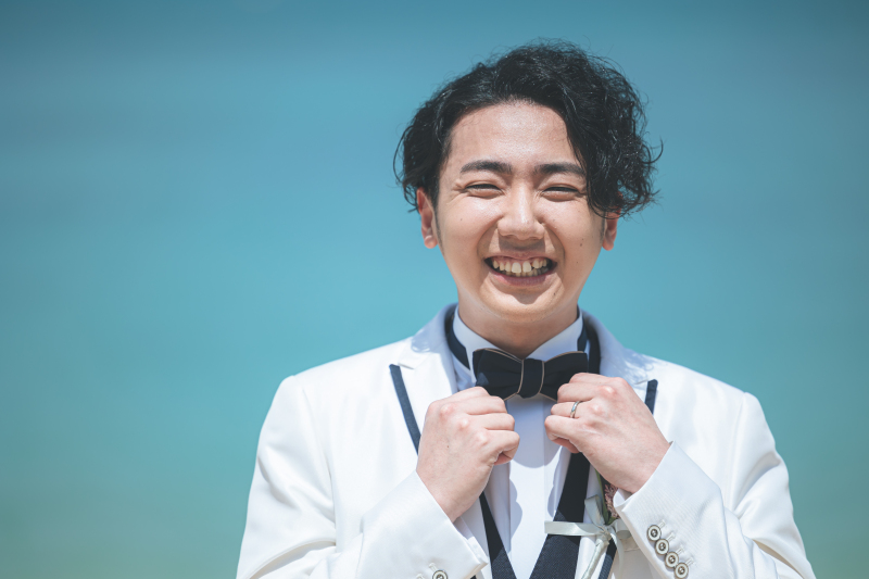 新郎様ソロショット