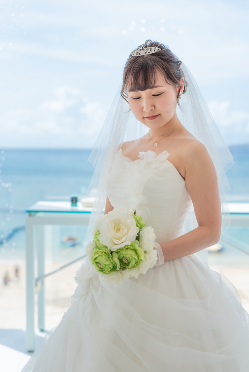 新婦様ソロショット♡