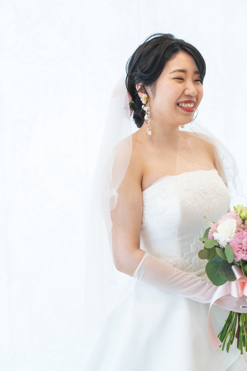 新婦様スタンバイ