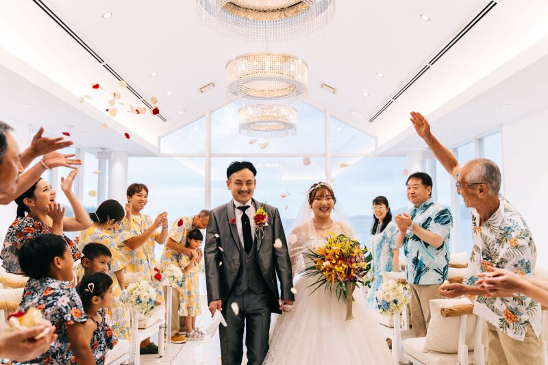 フラワーシャワー