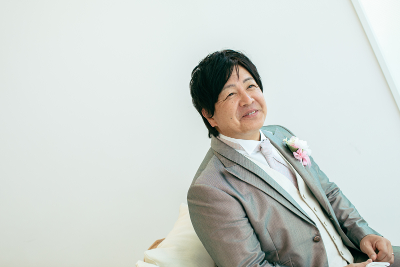 ダンディなご新郎様