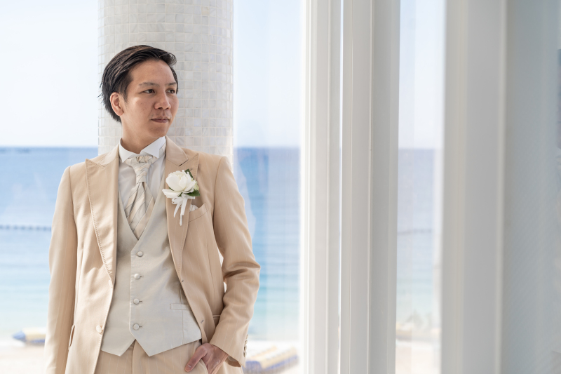 新郎様ソロショット