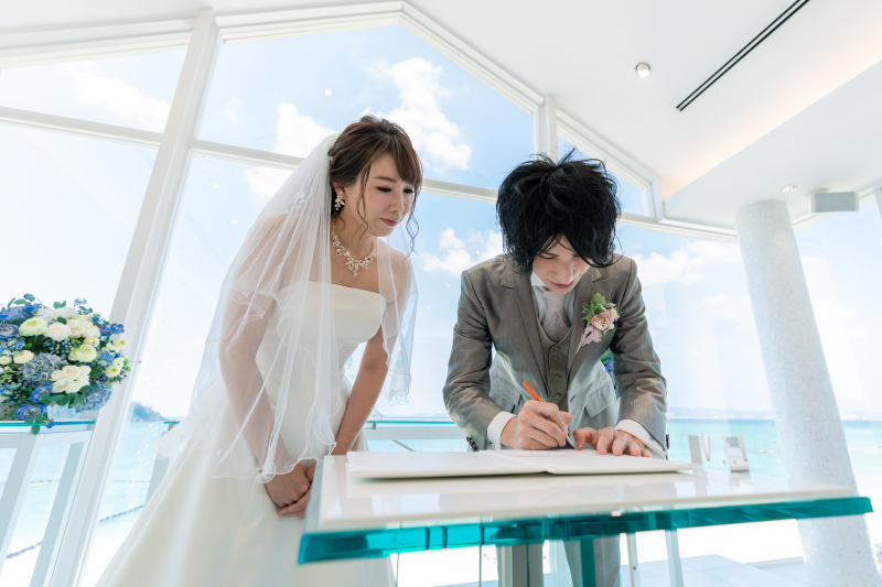 結婚証明証プレゼント