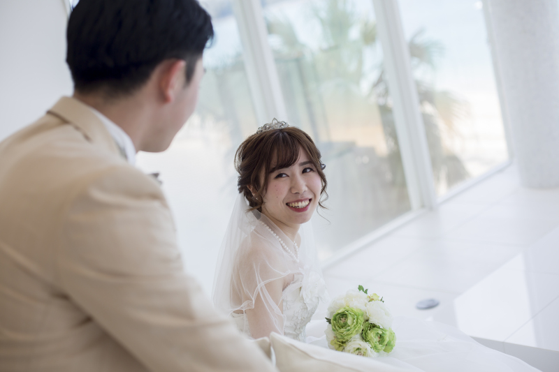 ナチュラルな笑顔で!