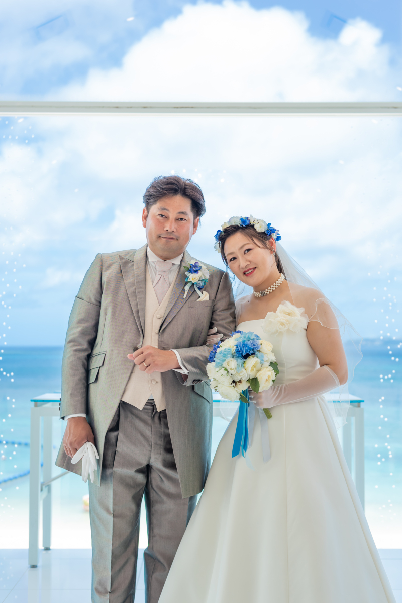 ブルーがお似合い