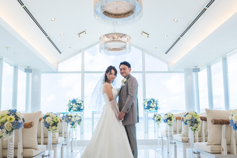 海の見えるチャペルで