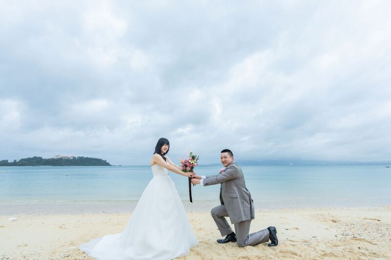 プロポーズ風ショット