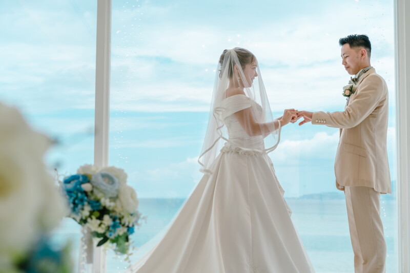 挙式　－指輪の交換－