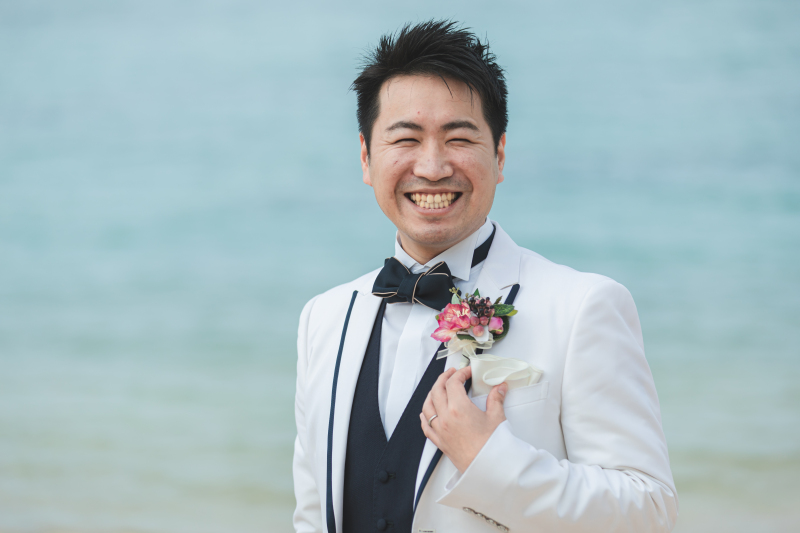 新郎さんでした♪