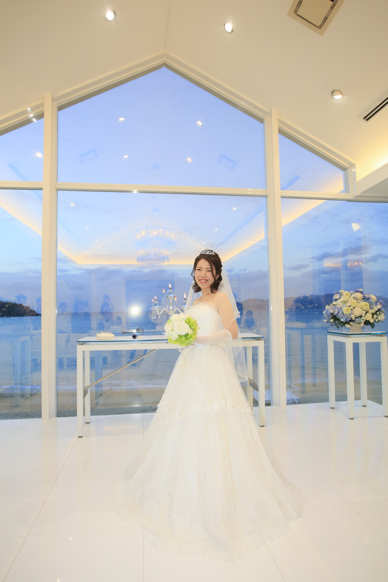 幸せが溢れる花嫁さん♪