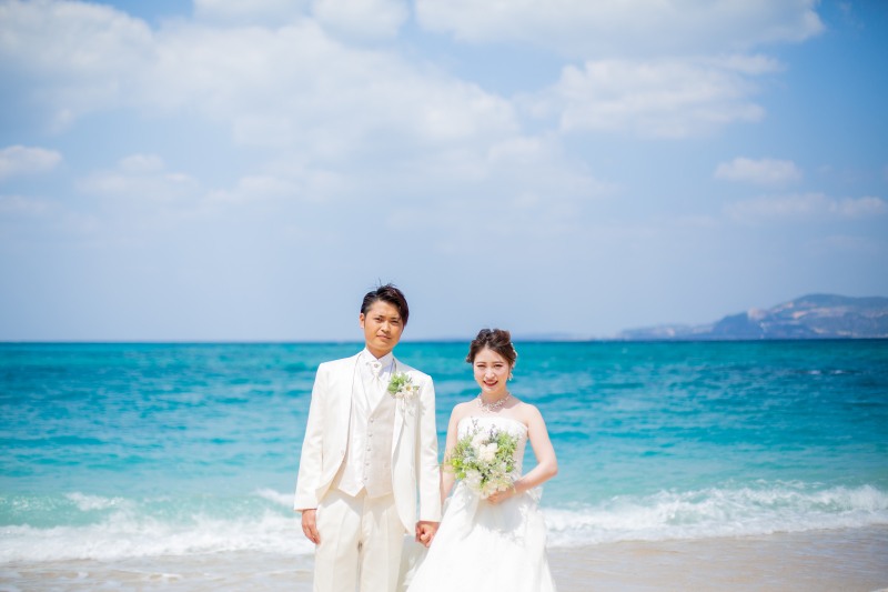 真っ青な景色に吸い込まれそうな1枚