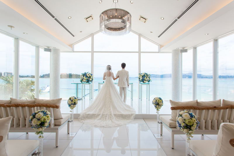 初めはおふたりのバックショットから