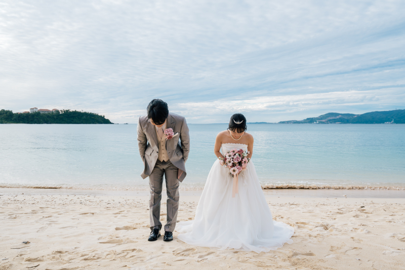 お二人でごあいさつ♡