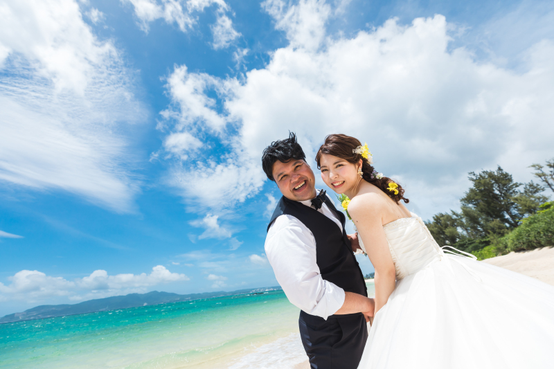 地元の海で‥♪うちなーんちゅカップル様!